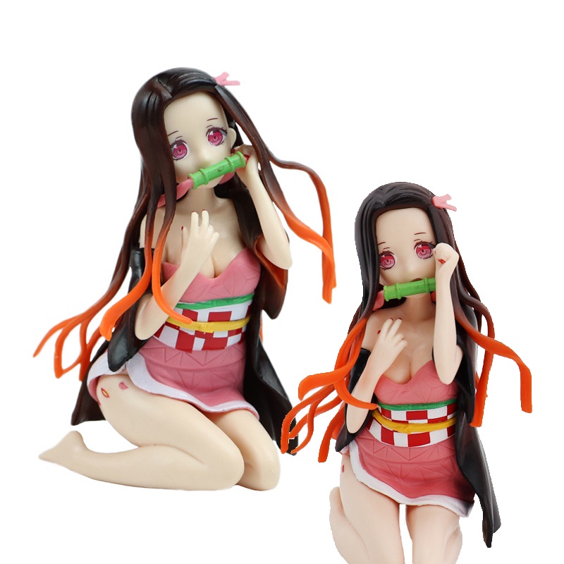 Action Figure Model Anime Demon Slayer Kamado Nezuko Kneeling Untuk Koleksi