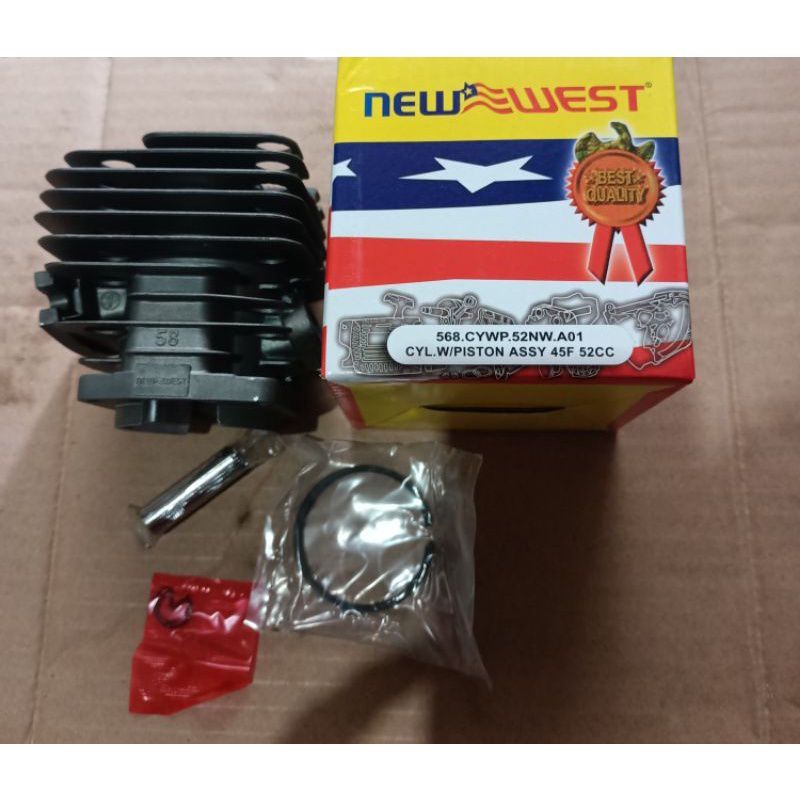 cylinder block 5800 assy chainsaw new west