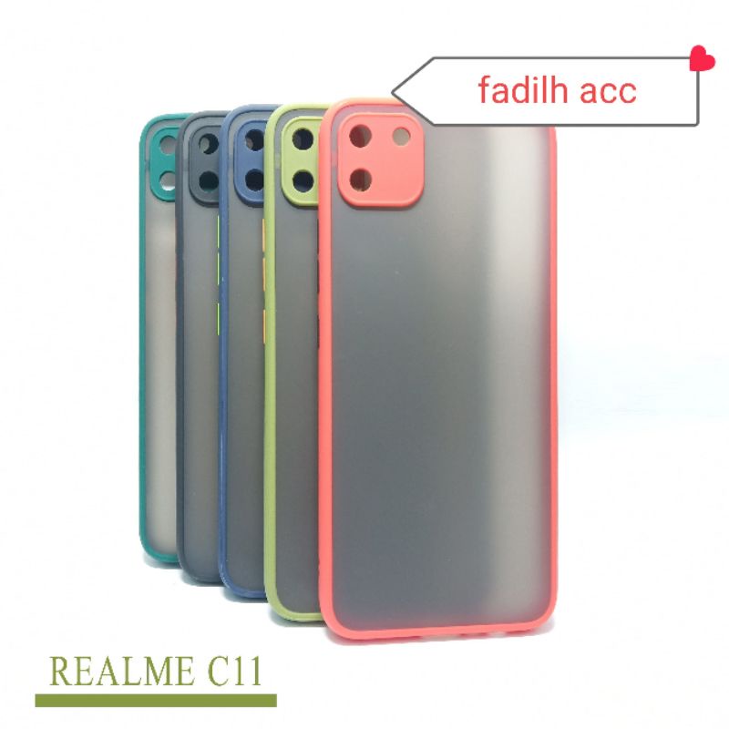 cesing selicon Aero realme c11 pelingdung belakng hp camera aero