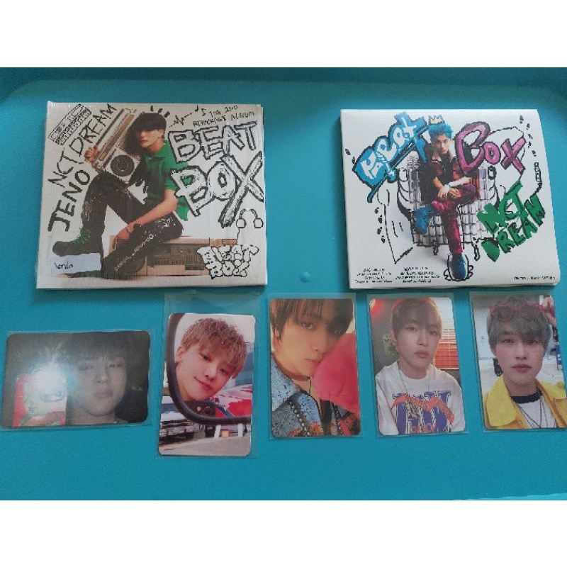Digipack Cover Mark Jeno PC Jaemin Chenle Mixtape Chenle Jeno PB Haechan