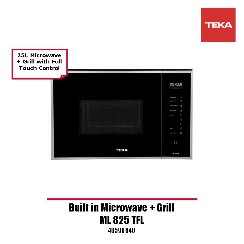 Microwave Built-in Teka ML 825 TFL Free Ongkir Area Jabodetabek