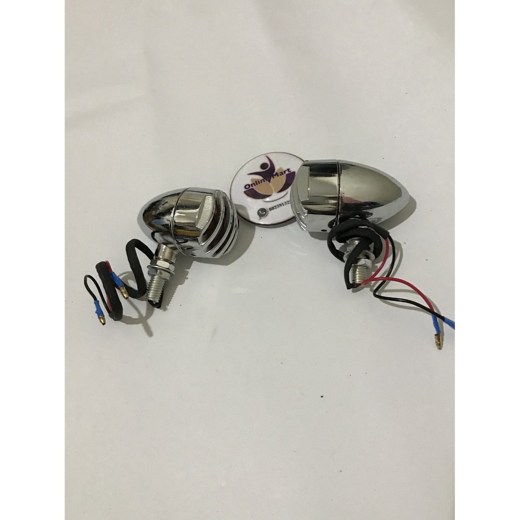 lampu sen teralis crome variasi rx king scoopy vixion byson motor clasic dll