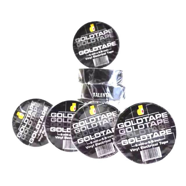 

MJ Selotip Listrik Goldtape Hitam / Isolasi (1 pcs) - Hitam