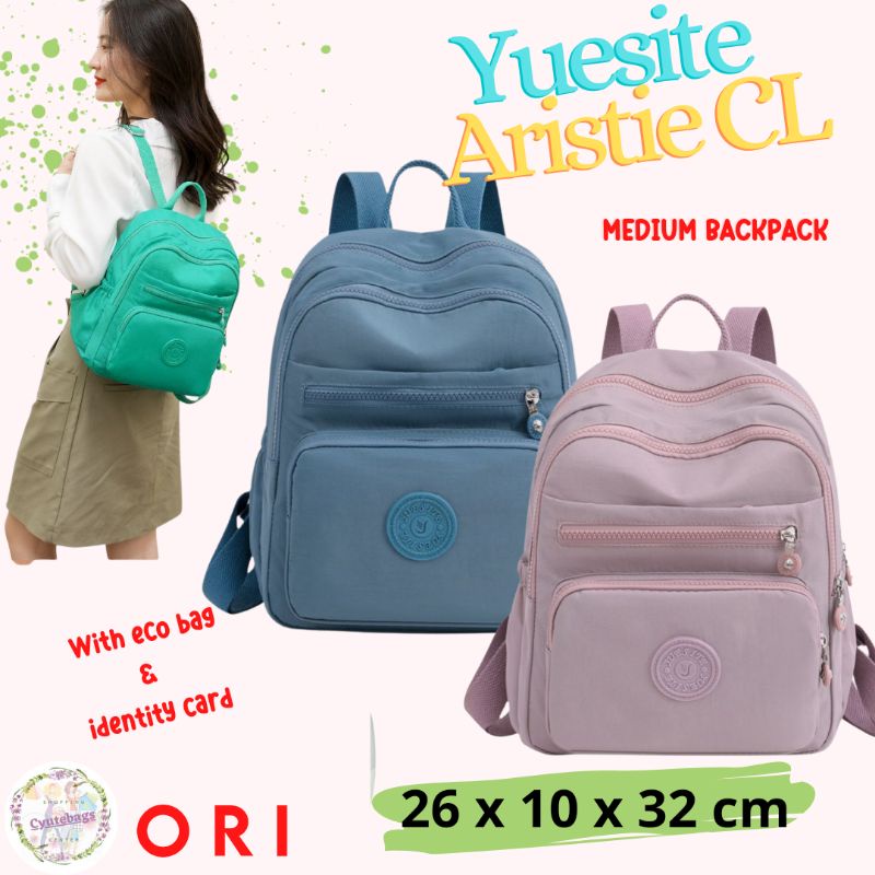 TAS RANSEL YUESITE ARISTIE MEDIUM BACKPACK SEDANG IMPORT CYUTEBAGS