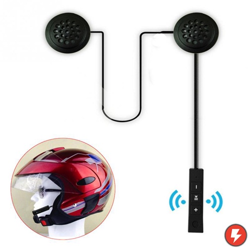 Flashmart Headset Bluetooth Helm Motorcycle Anti Interference Riding Handsfree