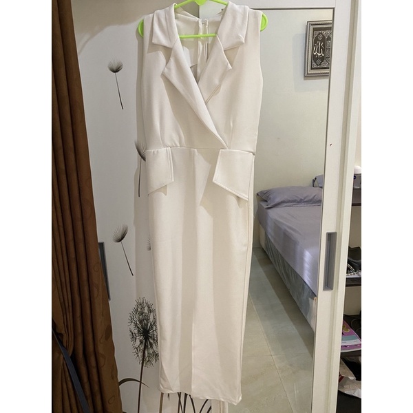 preloved dress putih