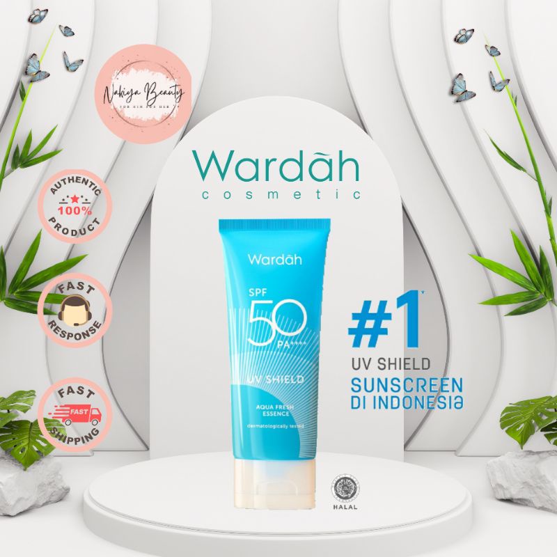Wardah UV Shield SPF 50 PA++++ Aqua Fresh Essence | Sunscreen Wardah Spf 50 | Sunscreen Wardah spf 5