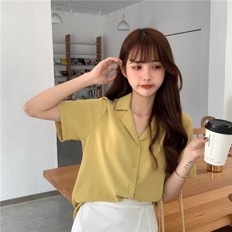 [IMPORT] Yuri Shirt Import Korean Style - Kemeja Wanita - Kemeja Kerja F5
