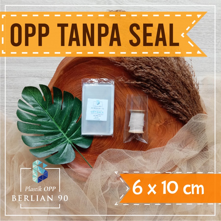 Plastik OPP Tanpa Seal 6x10 cm 30s Micron Plastik OPP Kaca