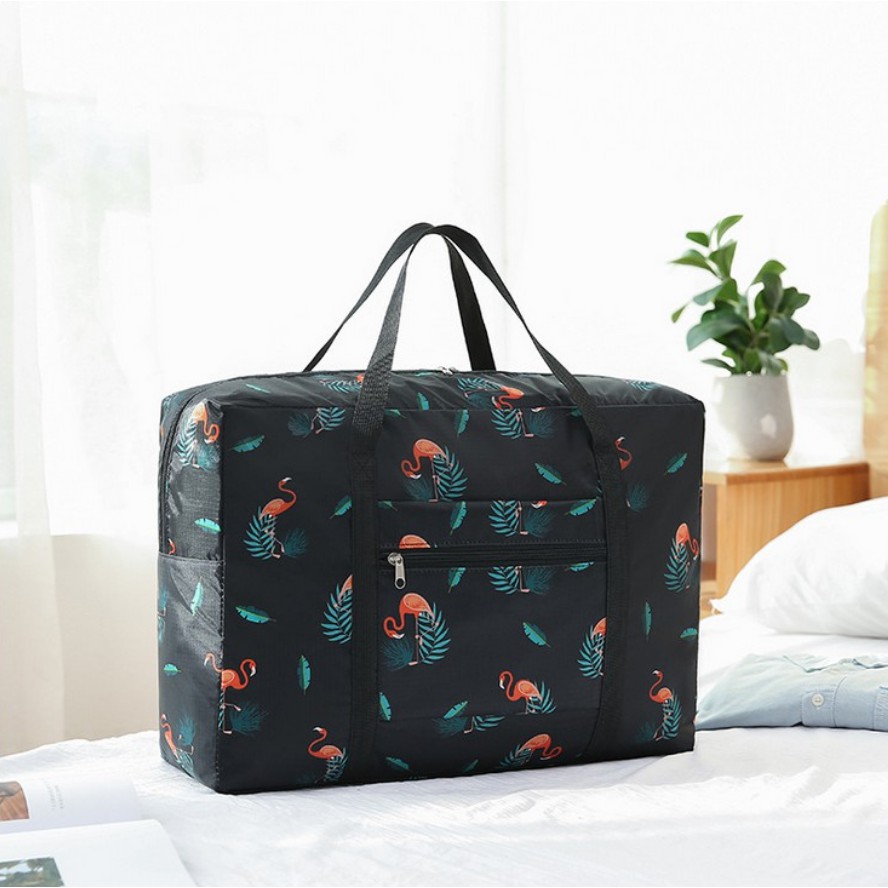 HAND CARRY MOTIF NEW Foldable Travel BAG Tas Lipat