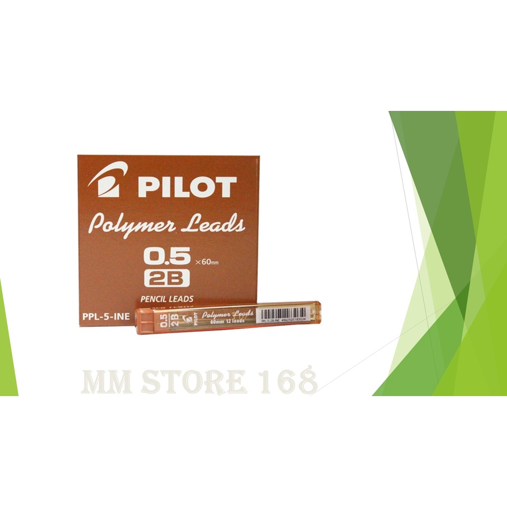 

Isi / Refill Pensil Mekanik 2B Merk Pilot Ukuran 0.5 mm ( Isi 12 tube )