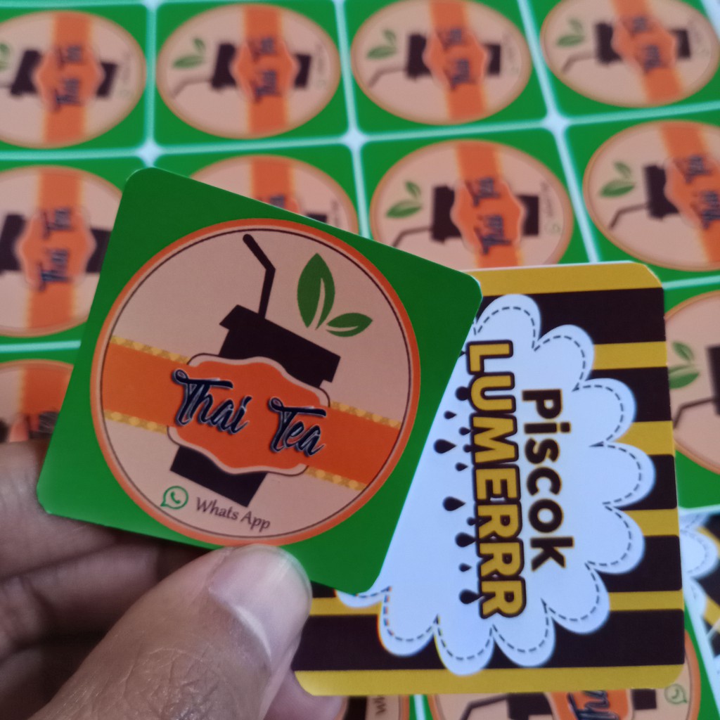 

Stiker Label Kemasan/Stiker Makanan/Stiker Cromo/Stiker Kue/Stiker Kripik
