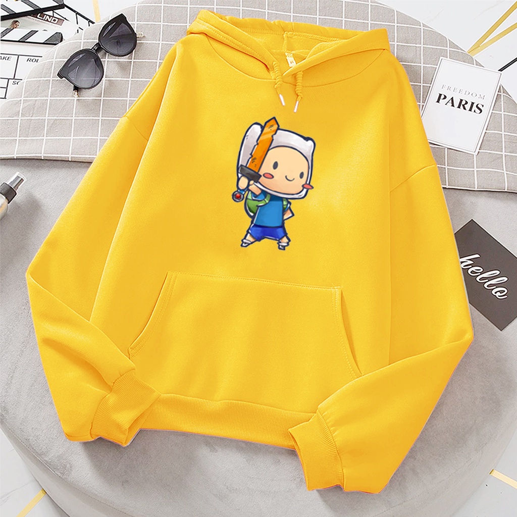 Sweater hoodie anak perempuan ADVENTURE TIME sweter anak cewek cowok