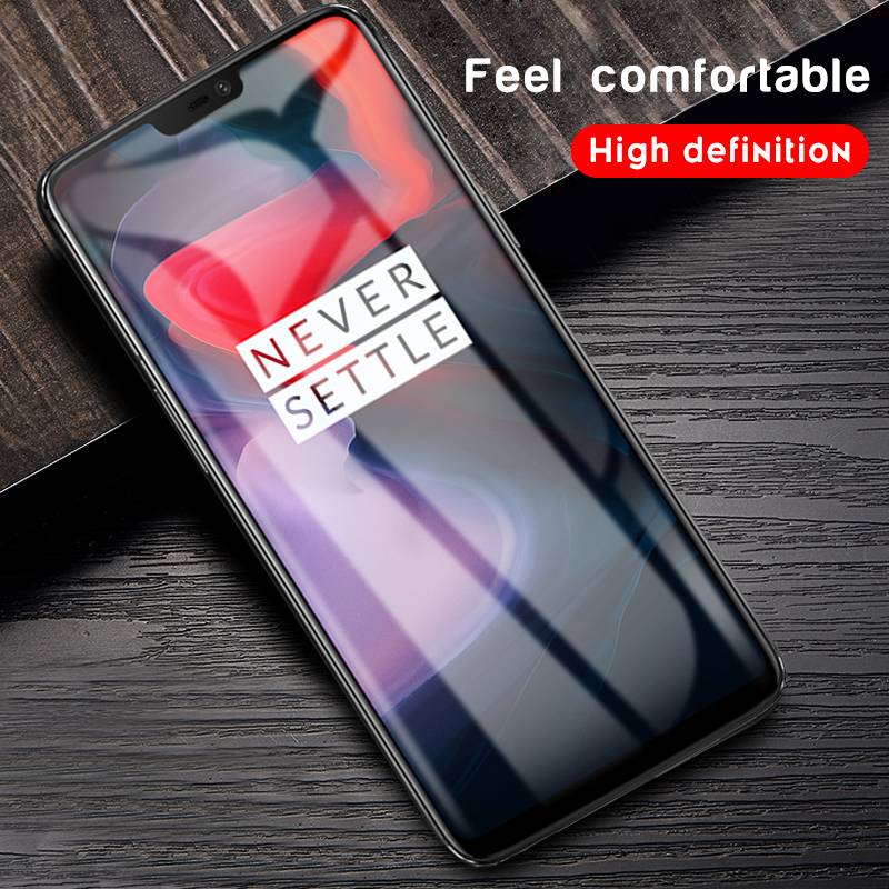 Pelindung Layar Tempered Glass Hd Untuk Oneplus 7t / 7pro / 7 / 7t Pro / 6t / 6 / 5t / 5 / 8 / 8pro / 9r