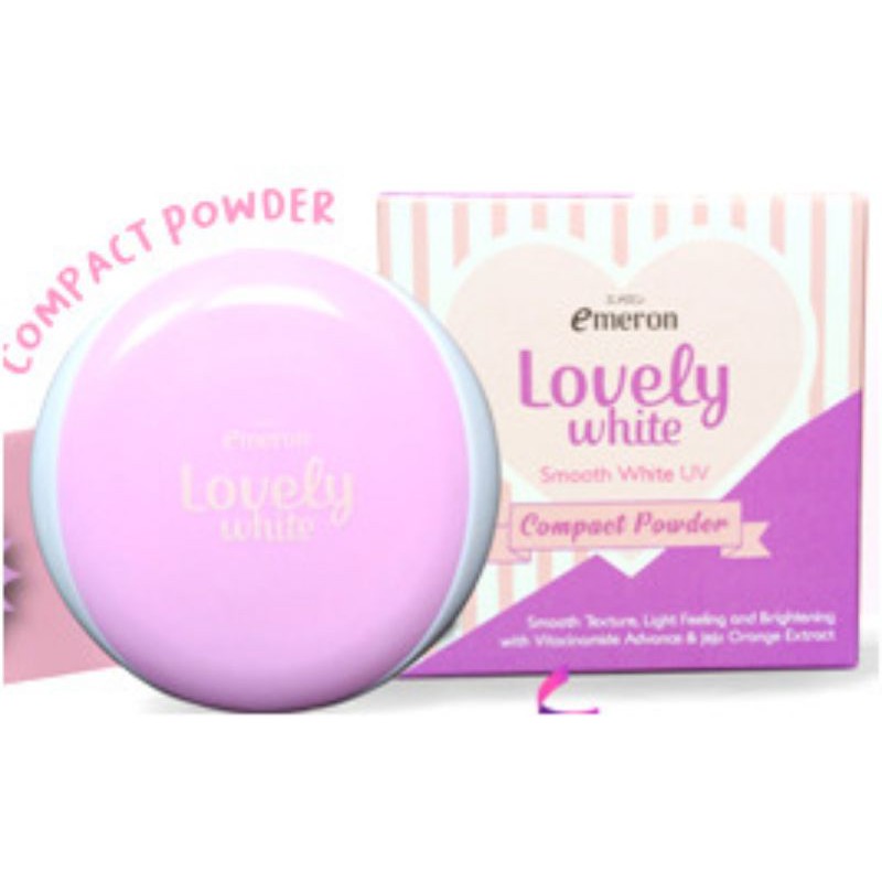 Emeron lovely white compact powder