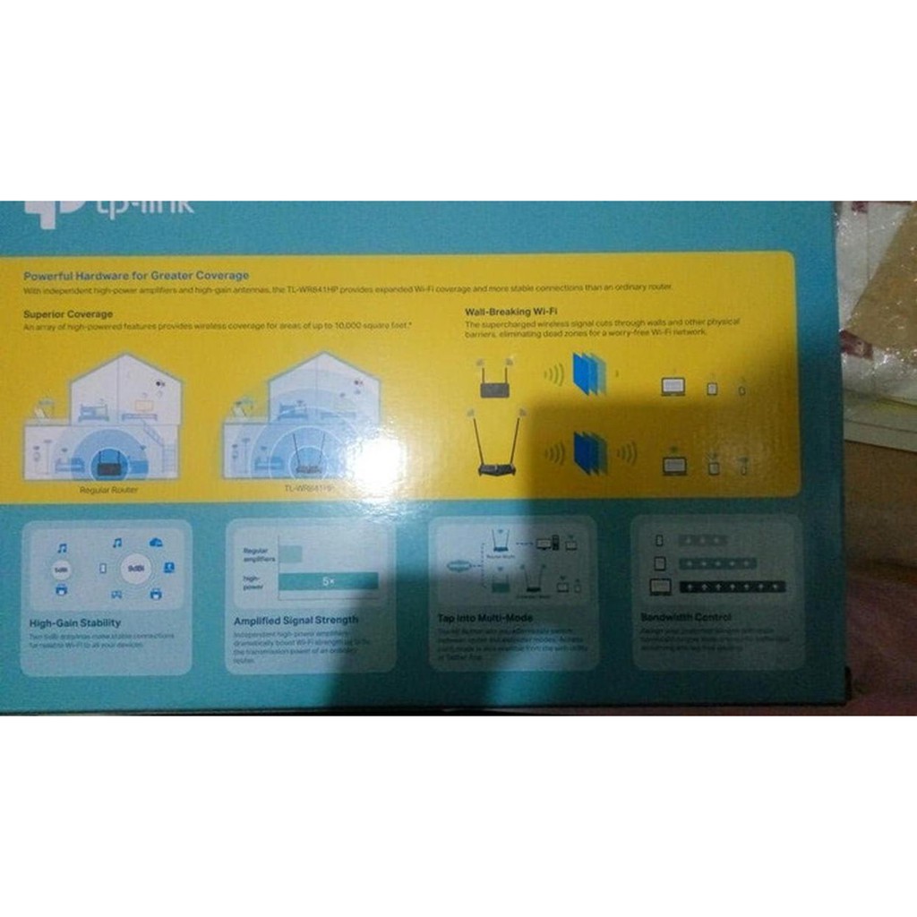 Sale.. TP-Link TL-WR841HP (300Mbps, Sinyal Kuat, Jangkauan Luas,Tembus Sekat)