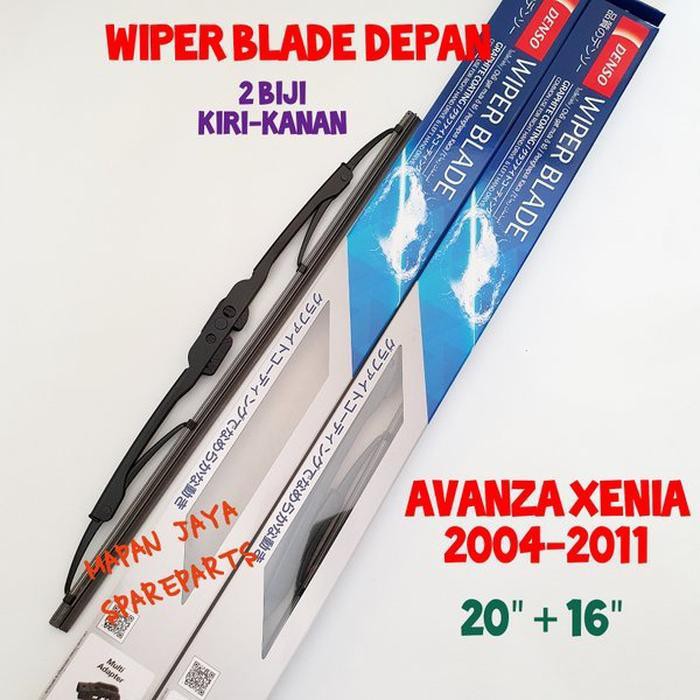 Wiper set Avanza Xenia lama DENSO TOURNAMENT ORIGINAL limited sto