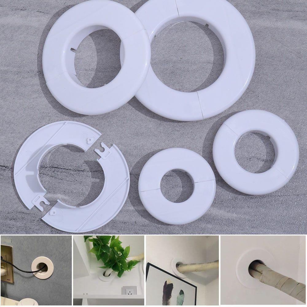 Kran Nanas Penutup Hias Shower Dapur Flange Cover Chrome Aksesoris Kran Plastik