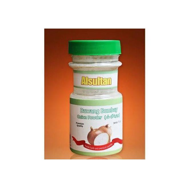 

BERKUALITAS! Bawang Bombay Bubuk Halus Alsultan / Onion Powder / Rempah Bumbu Dapur