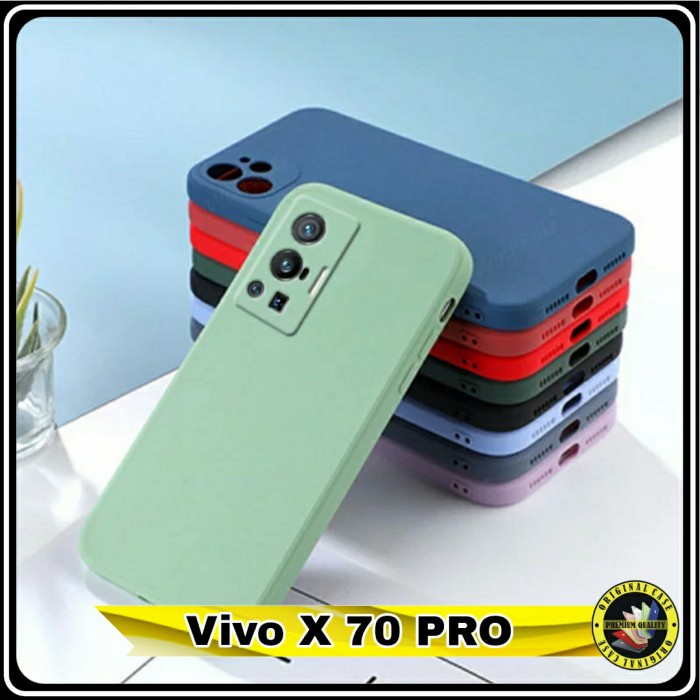 Casing Vivo X70 Pro Softcase Candy Babyskin Vivo X 70 Pro Original