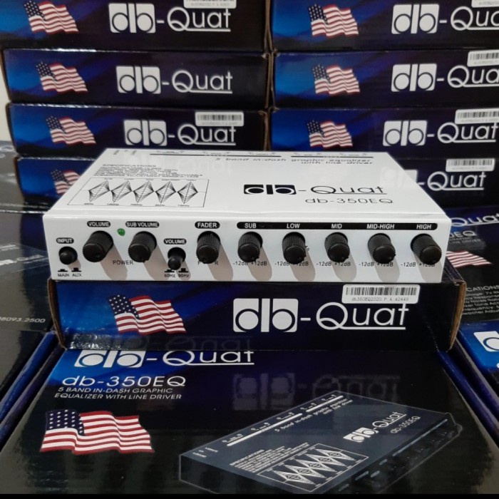 EQUALIZER AUDIO PREAMP PARAMETRIK AUDIO MOBIL