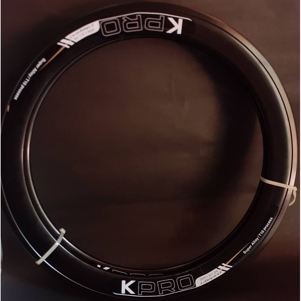 (SEPASANG) Rim / Rims / Velg KPRO LITEPRO 406 20" 32HOLE LEBAR 4CM