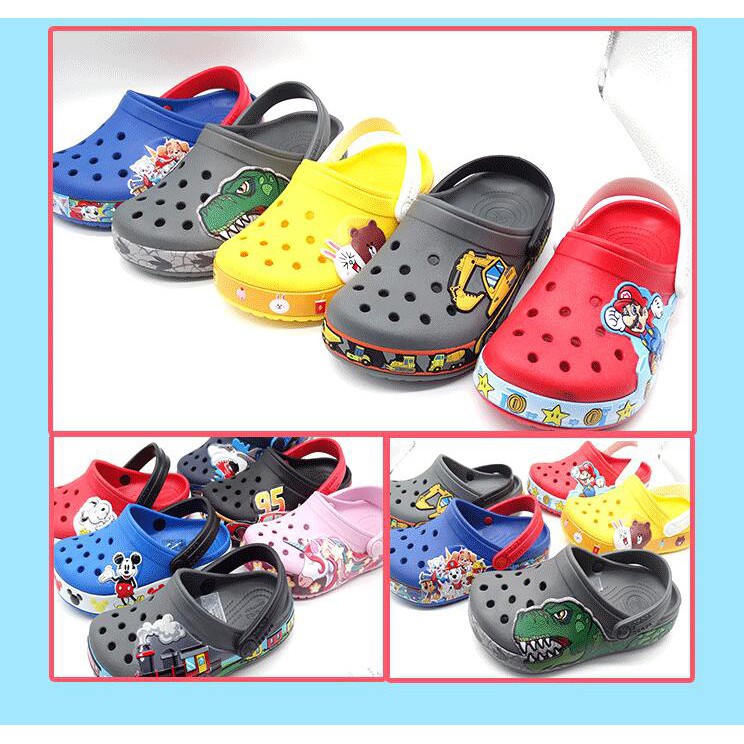 CROCS ANAK FUN LAB / Crocs Karakter / Crocs Anak / Sandal Anak / Sepatu Sandal Anak / CROCS KIDS