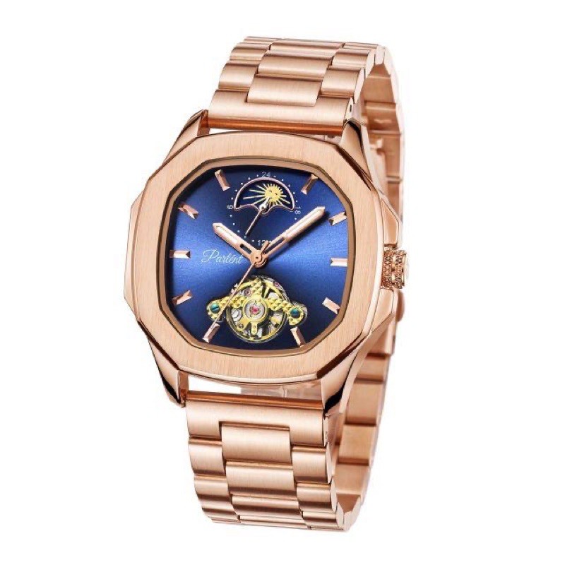 Jam Tangan Parlent Force Steel Gold