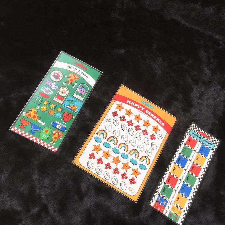 

Sticker Me Time Club & Happy Cereals - for Journaling & Planning