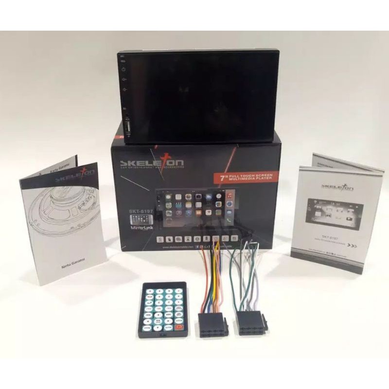 Head Unit Double DIN Skeleton SKT-8197 7&quot; Inch MP5 (Mirrorlink &amp; Bluetooth)