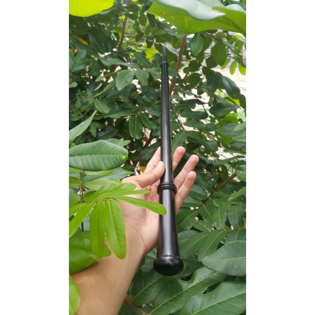 Tongkat Komando Kayu Galih Kelor Hitam Original Tenggelam Air / Tongkat komando galih kelor