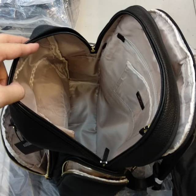 Tumi Kulit Calais Backpack Leather Mirror Quality