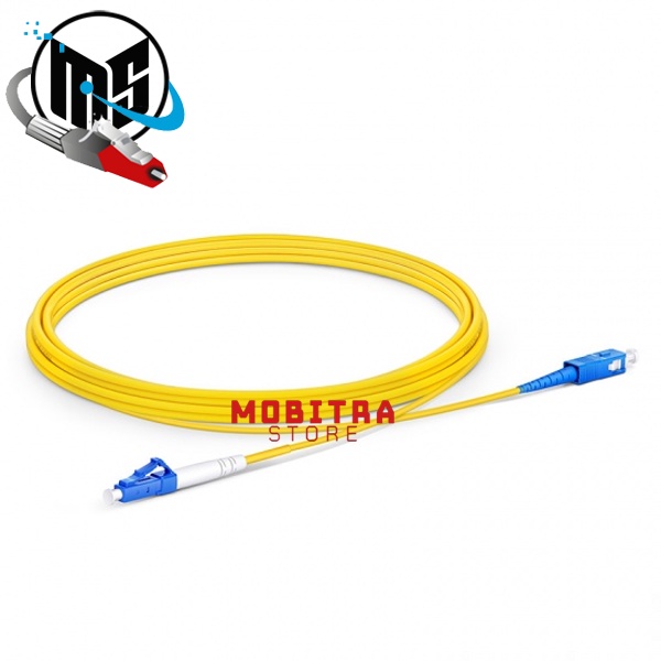 Patch Cord SC-LC SM 5m | Fiber Optic SC/UPC-LC/UPC Single Mode Simplex 5 Meter