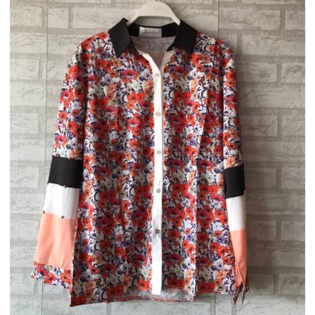 Uniqcloth Kemeja Maia, Nagita, Olla Ramlan Import