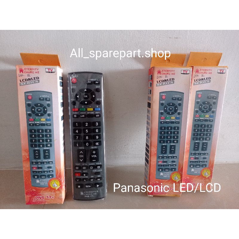 Remote Tv Panasonic Led/Lcd / REMOT TV PANASONIC LED/LCD