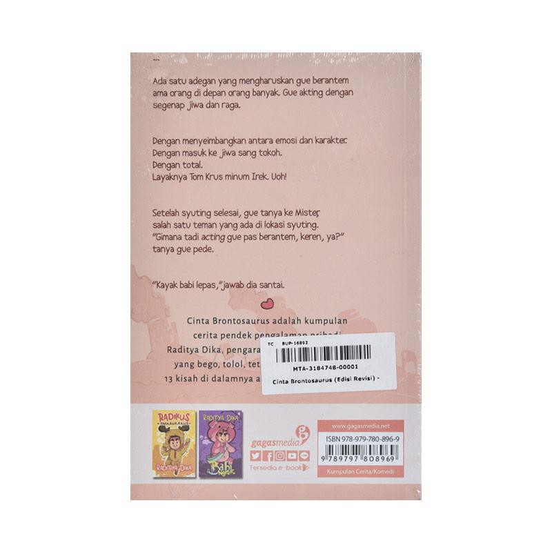 Buku Cinta Brontosaurus Edisi Revisi Gagas Media Shopee Indonesia