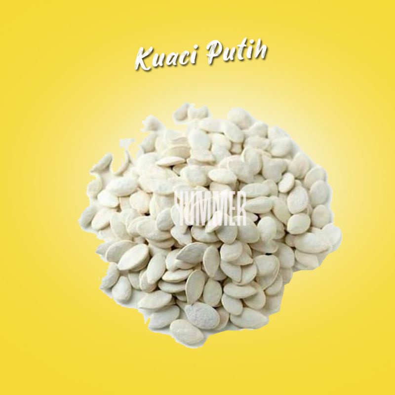 

100g Pumpkin seeds/kuaci putih/biji labu/camilan kwaci labu by PURNAMALIFE