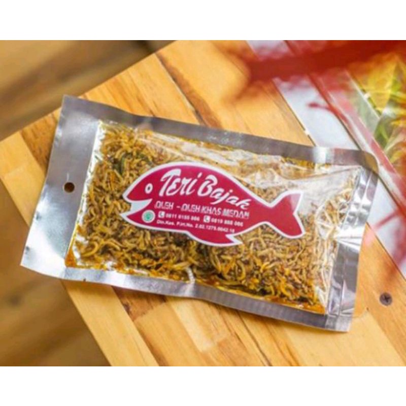 

teri bajak sambal khas medan