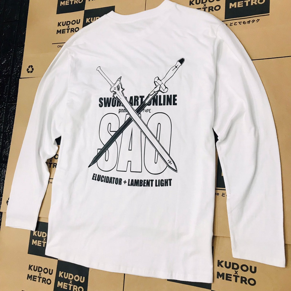 Longsleeve Sword Art Online Casual SAO Anime Manga Premium Unisex