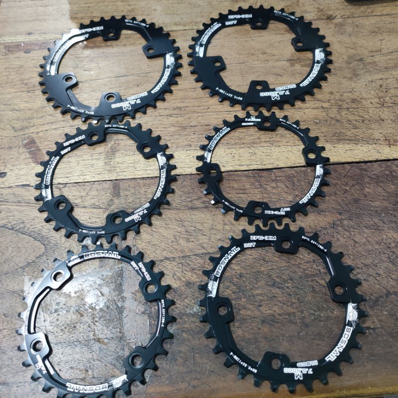 Chainring Sepeda Mtb Snail Asimetris 96 Bcd  Chain Ring Shimano Deore