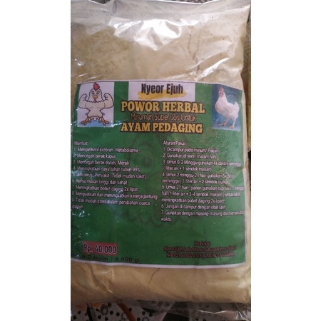 

minuman herbal Ayam Pedaging