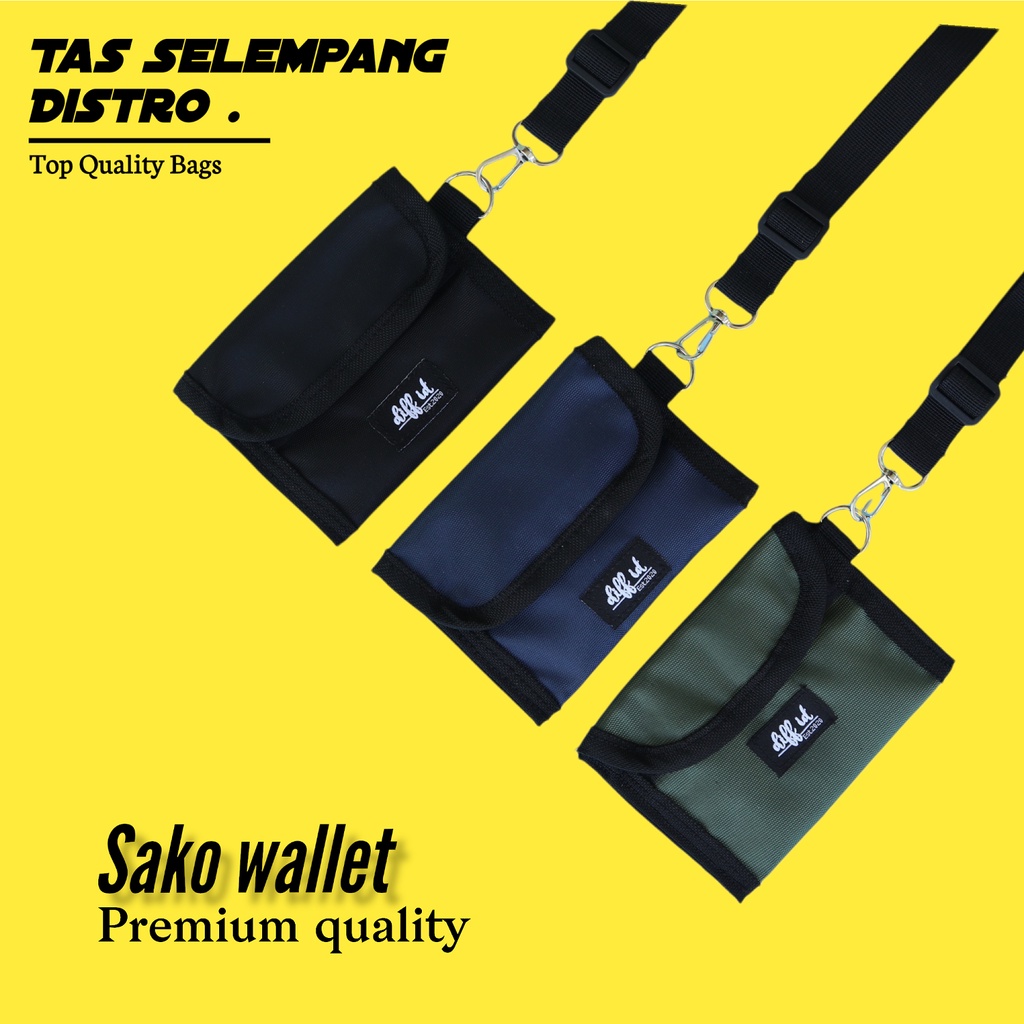 Sako Wallet Hanging Wallet Dompet Kartu Sling wallet