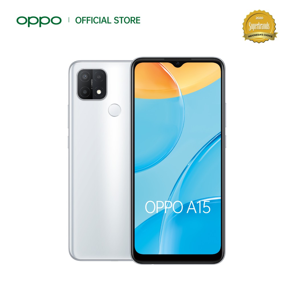 OPPO A15 3GB/32GB [4230 mAh, 13 MP, Fingerprint, Triple