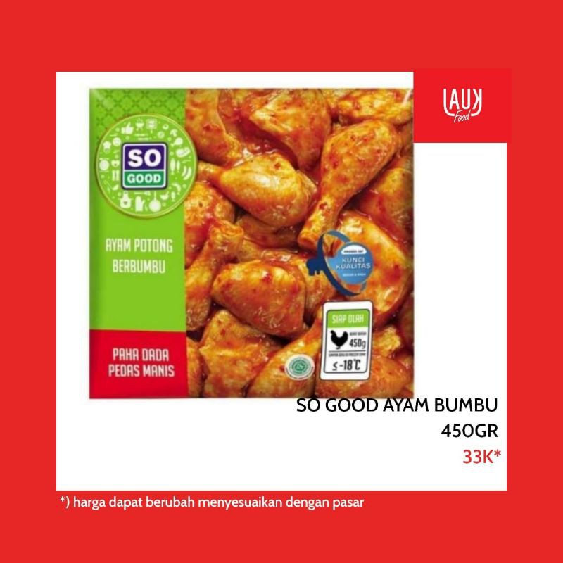 

So Good Ayam Bumbu 450gr