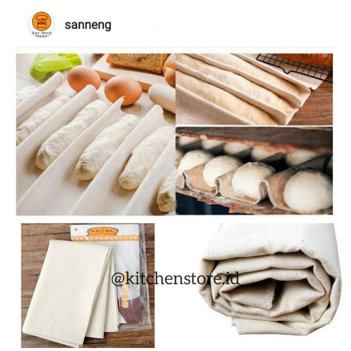 Sanneng Dough Proofing Fermentation Cloth / Kain Proofing Roti - SN0461