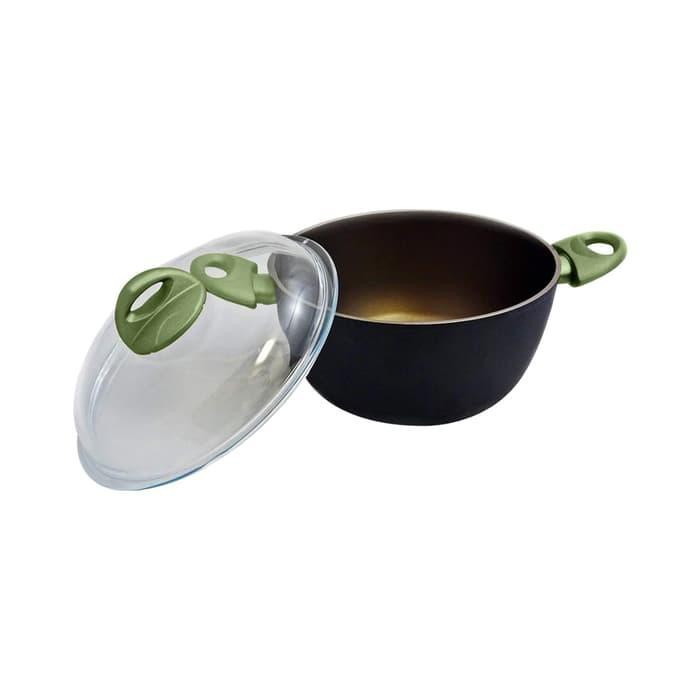 PANCI PALLADIUM TERRAE CASSEROLE 20CM EMERALD ORIGINAL