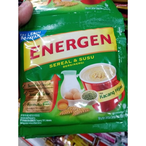 

MINUMAN ENERGEN SEREAL 10 SACHET/MINUMAN INSTAN/MINUMAN RINGAN SEREAL