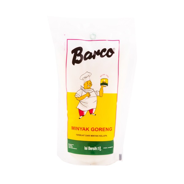

BARCO Minyak Goreng Kelapa 1 Liter - Coconut Oil 1L Kemasan Refill