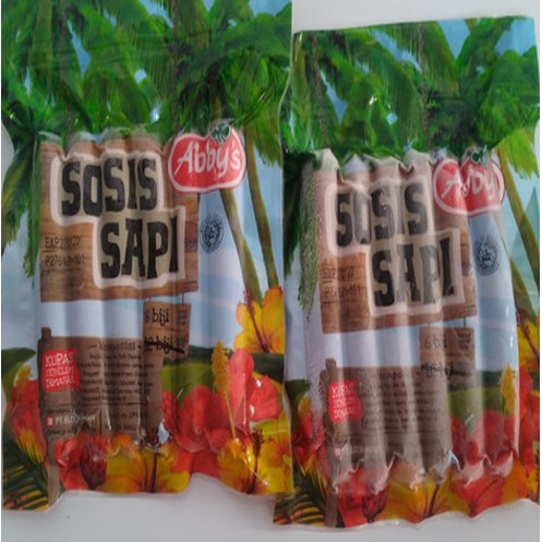 Abbys sosis sapi 6 pcs