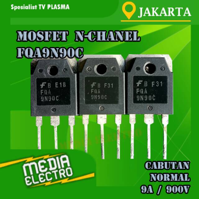 MOSFET FQA9N90C CABUTAN // 9N90 // 9N90C | Shopee Indonesia